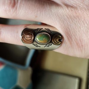 Soliloquy jewelry Harvest saddle ring size 5.5